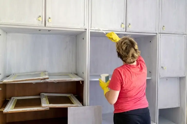 How to Fix a Bad Paint Job on Cabinets